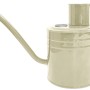Kent & Stowe Gießkanne, 1 l, Creme, aus verzinktem Stahl mit langem Auslauf für Zimmerpflanzen.