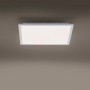 Weißes Just Light LED-Panel Fleet, 44,5x44,5 cm, mit Bewegungsmelder. Kategorie: LED-Panels.