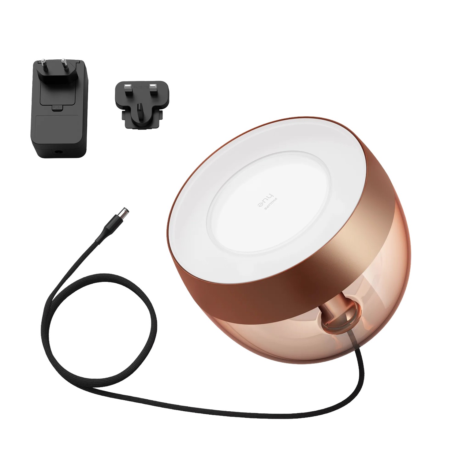 Philips Hue Smart-LED-Tischleuchte Iris White & Color Ambiance Kupfer_2