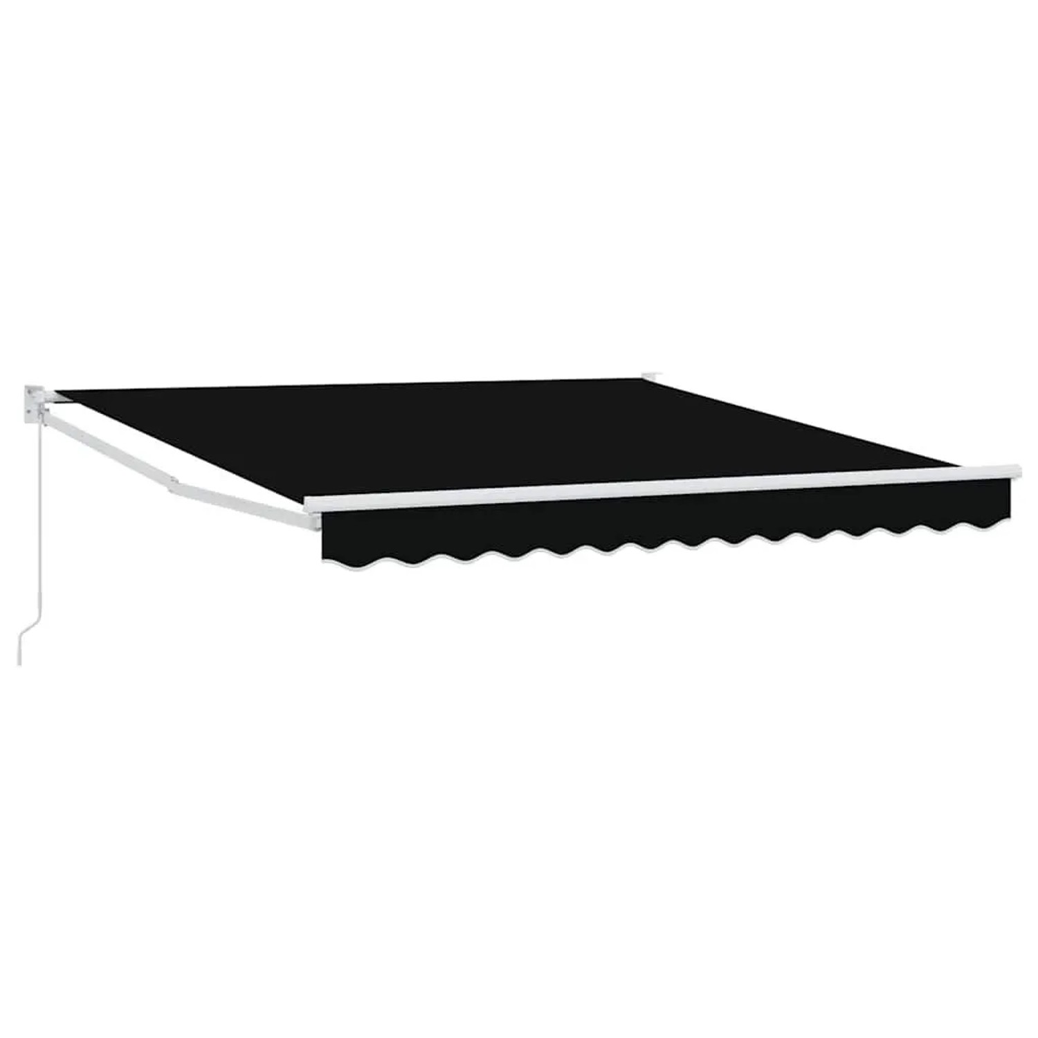vidaXL Markise Schwarz 300 x 250 x 165 cm Polyester 3330041