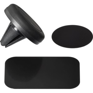 OBI Magnet-Smartphonehalterung fürs Auto, bestehend aus Halter und zwei Metallplatten.