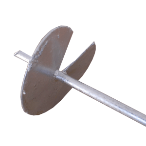 Holmwerk Bodenanker, 58cm, feuerverzinkt, zum Eindrehen für Camping, Spieltürme und Schaukeln.