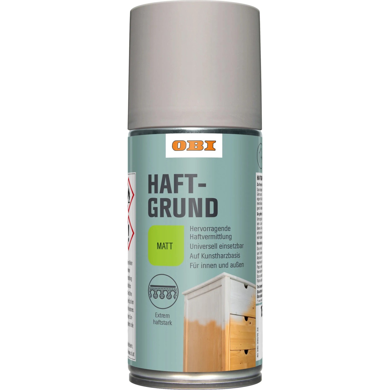 OBI Haftgrundierung Spray Grau matt 150 ml