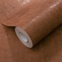 Rolle Erismann Vliestapete Elle Decoration 4 Shiny Concrete Terracotta mit Schwammoptik.