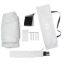 vidaXL Strandzelt Grau Wasserdicht 94528_13