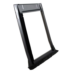 Roro Eindeckrahmen EZ2.0, anthrazit, 65x118 cm für Dachfenster, zur Abdichtung zwischen Fenster und Dach.