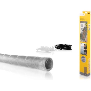 Schellenberg Lichtschachtabdeckung aus Edelstahl, 50x125 cm, mit Zubehör und Verpackung.