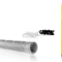 Schellenberg Lichtschachtabdeckung aus Edelstahl, 50x125 cm, mit Zubehör und Verpackung.