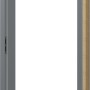 Türrahmen GLN747, Staubgrau, 86x198,5x14,5 cm, Rechtsanschlag. Vollspan Türzarge mit Rundkante.
