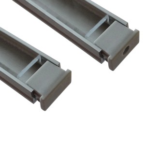 SOTECH Endkappenset Grau für LED Profil 11