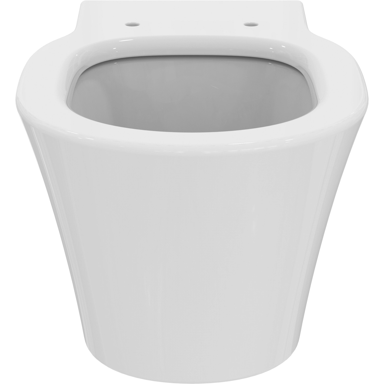 Weißes, spülrandloses Ideal Standard Wand-WC Connect Air Tiefspüler mit AquaBlade Technologie.