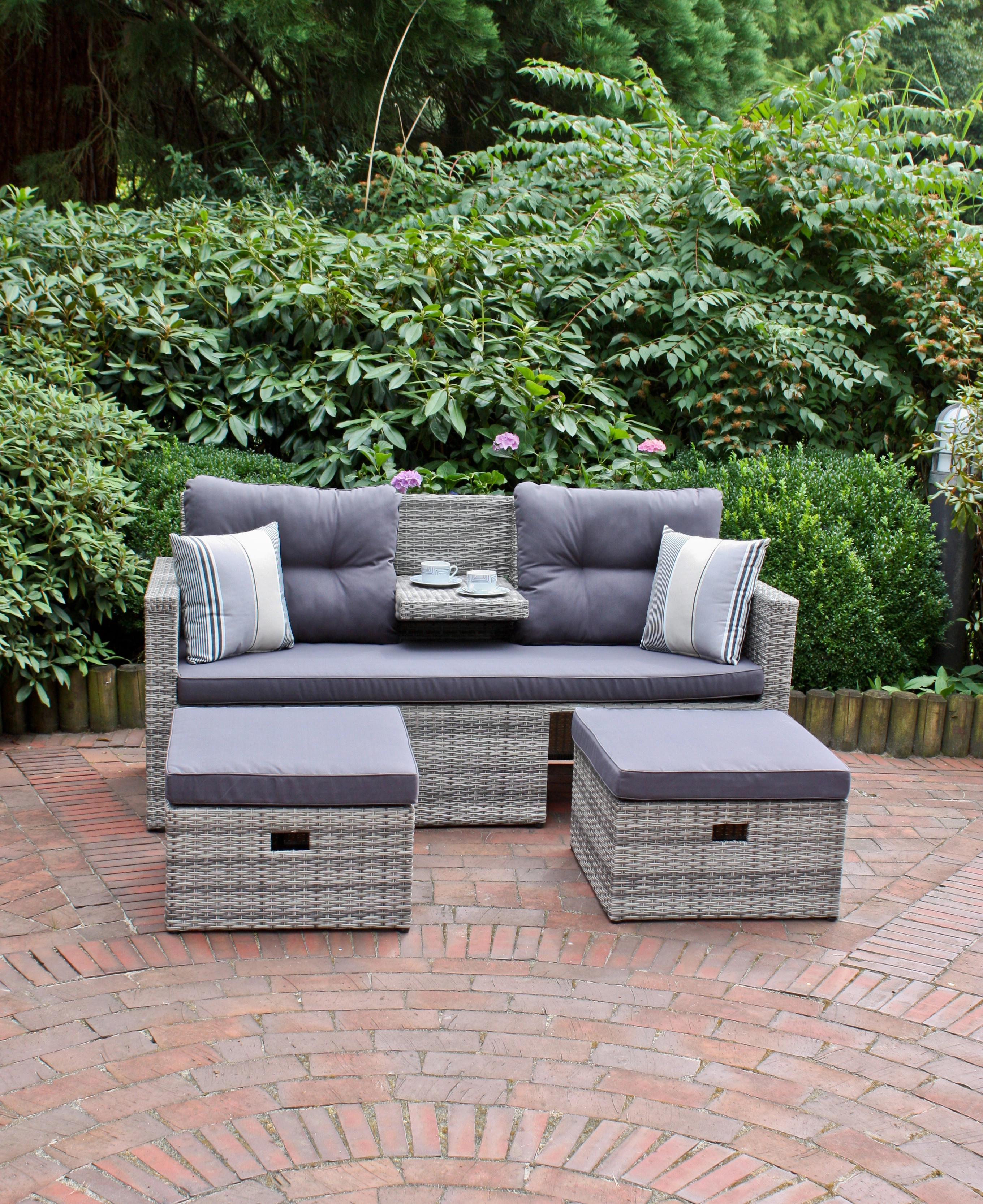 Garden Pleasure Lounge-Sofa 86 x Grau bei OBI kaufen x cm 180 cm 133 Valletta cm