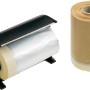 LUX Folie und Klebeband-Set mit Abdeckfolie, Kreppband und Abdeckpapier.