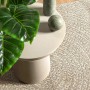 Cremefarbener vidaXL Outdoor-Teppich ZIZUR 80x200 cm in Jute-Optik. Robuster Teppich für Innen- & Außenbereich.