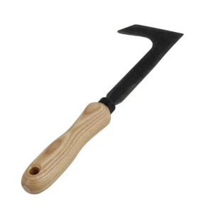 D&O Fugenkratzer mit Holzgriff aus Esche, zum Entfernen von Unkraut in Fugen.