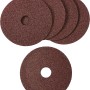 LUX Fiberscheiben Classic, 5 Stück, Ø 115 mm, Körnung 40 für Winkelschleifer.