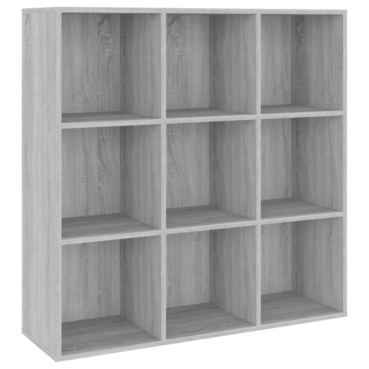 Vidaxl Bücherschrank Grau Sonoma 98x30x98 Cm günstig online kaufen