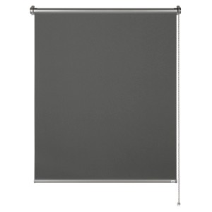 Schöner Wohnen Thermo-Rollo Martha, 45x150 cm, Anthrazit. Verdunkelndes Rollo mit Kettenzug.