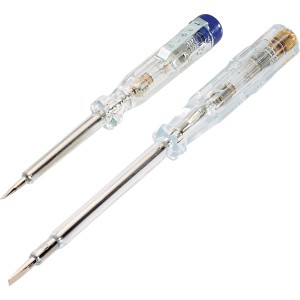 LUX Spannungsprüfer-Set, 2-teilig, für zuverlässige Spannungsprüfung bis 250V.