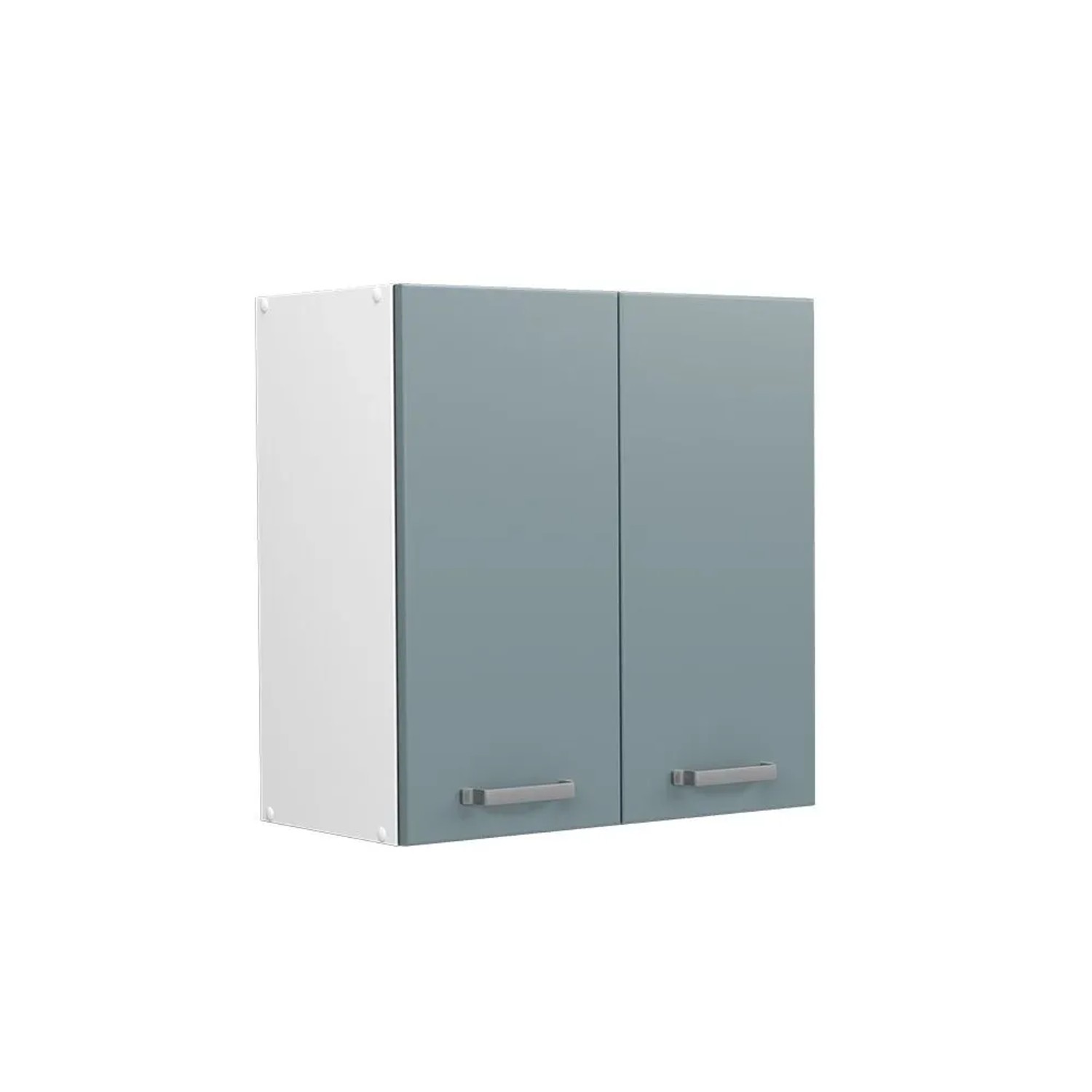 Vicco Hängeschrank R-Line Hängender Küchenschrank Blau-Grau Weiß 60 cm