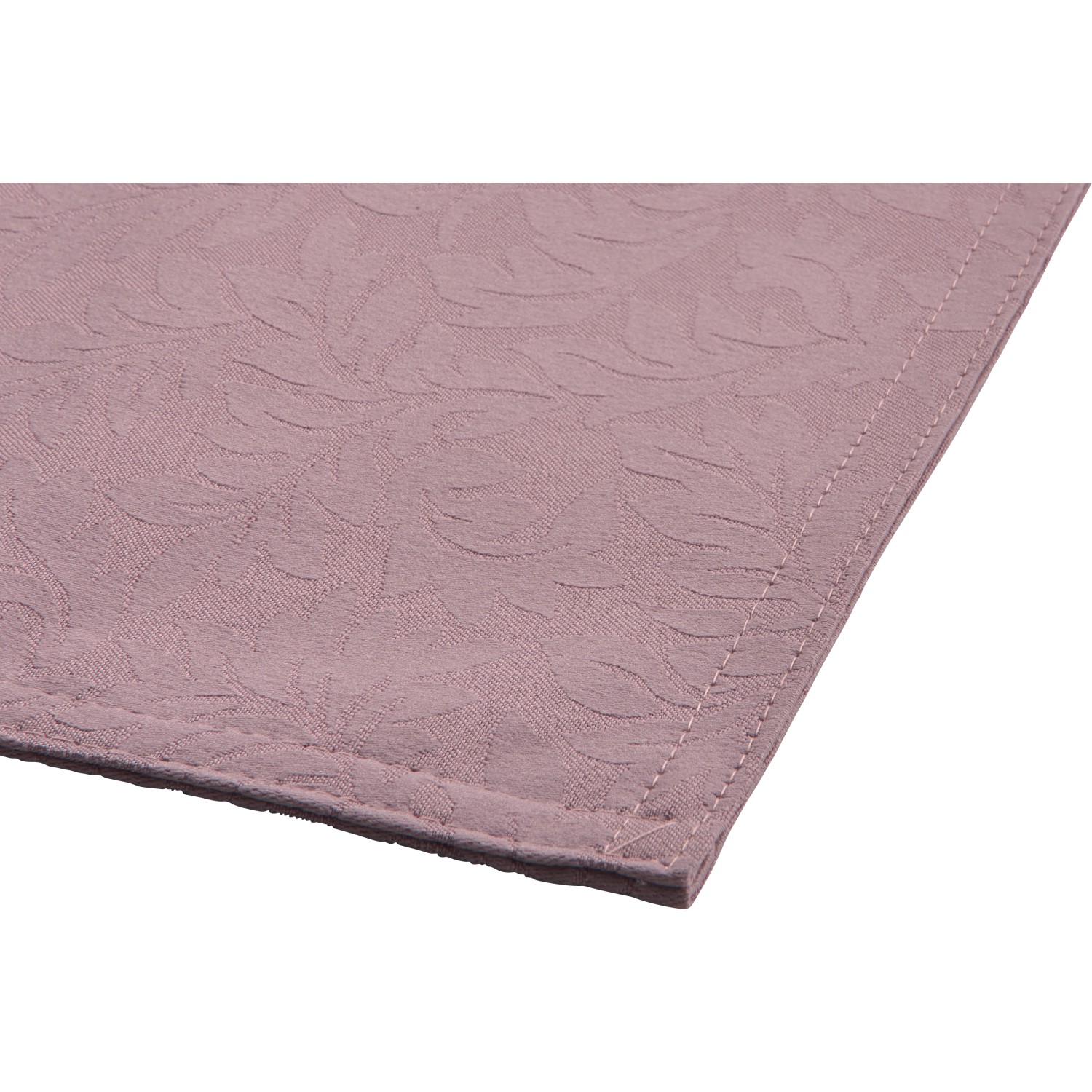 Rosa Platzset Blush Bordeaux, 48x33 cm, mit floralem Muster für den Esstisch.