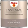 Alpina Feine Farben Dichter der Erde®: 2,5L braune Wandfarbe für Innen, edelmatt.