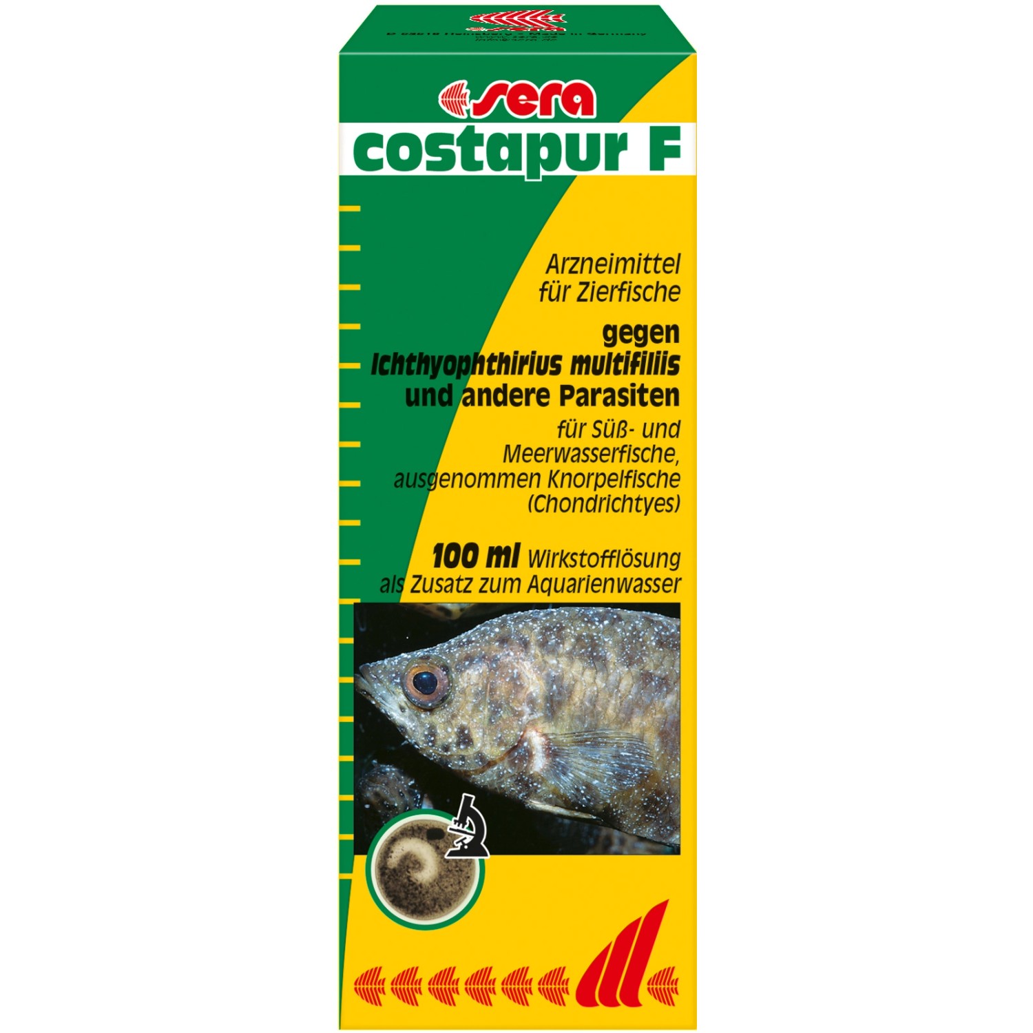 Sera Aquarium-Heilmittel Costapur F 100 ml