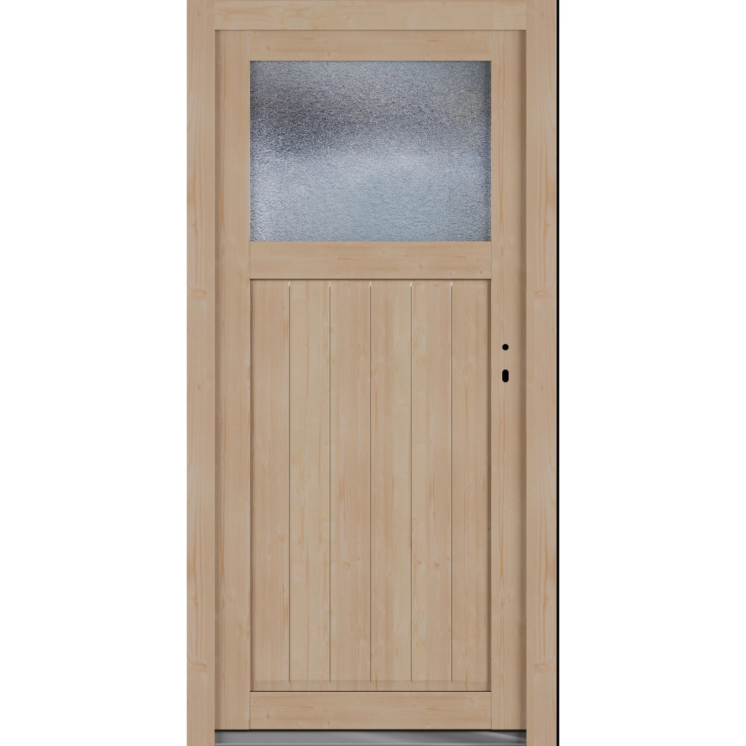 Roro Nebeneingangstür OHE 1002 Fichte 98 cm x 198 cm DIN R günstig online kaufen