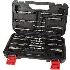 Einhell SDS-Plus Bohrer-Set, 12-teilig im Koffer. Bohrersatz für Beton und Mauerwerk.