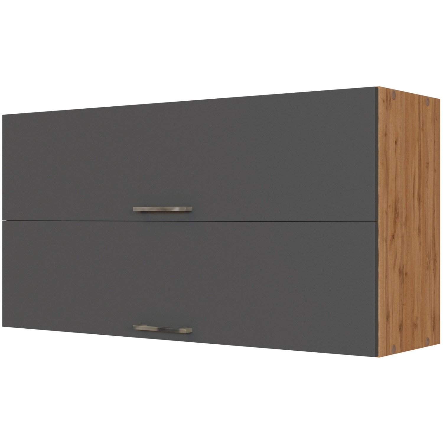 Held Möbel Klapphängeschrank Sorrento BxHxT 110 x 57 x 34 cm Wotaneiche-Gra günstig online kaufen