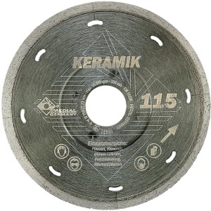 Medial Diamant Trennscheibe Keramik, Ø 115 mm für Winkelschleifer. Zum Schneiden von Fliesen und Feinsteinzeug.