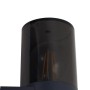 Moderne Lindby Heulo Außenwandleuchte in Schwarz, spritzwassergeschützt.