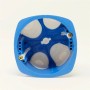 world-trading-net Einzel Hohlwanddose Winddicht Blau 68mm HW Dose_2