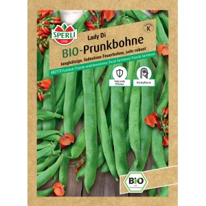 Sperli Saatgut BIO Prunkbohne Lady Di