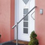 Treba Eingangsgeländer GE5 Edelstahl, Bodenmontage, 115 cm Länge.