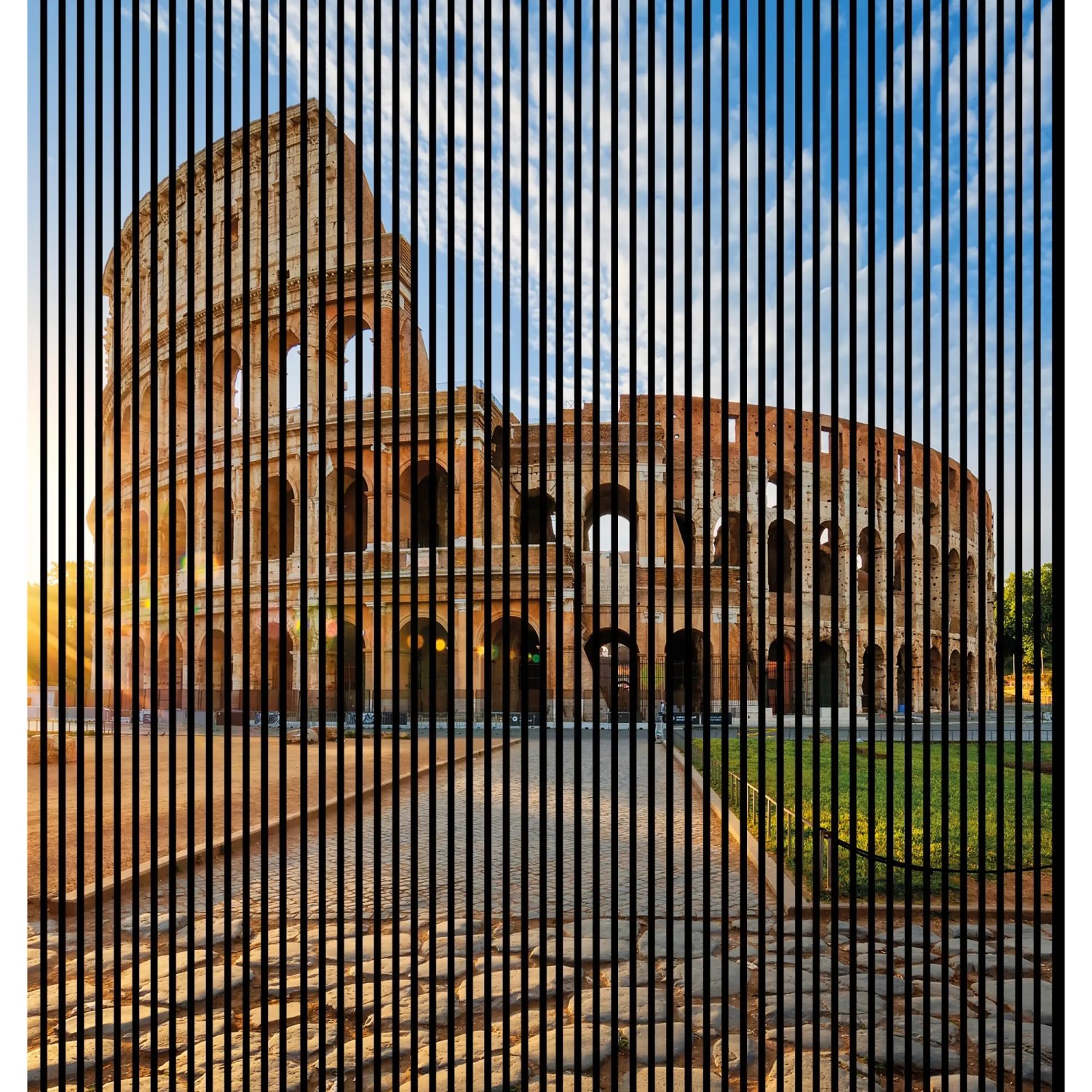 FN Acustico Akustikplatte Colosseum PET u. MDF Foliert 2.253 x 19 x 2.400 mm