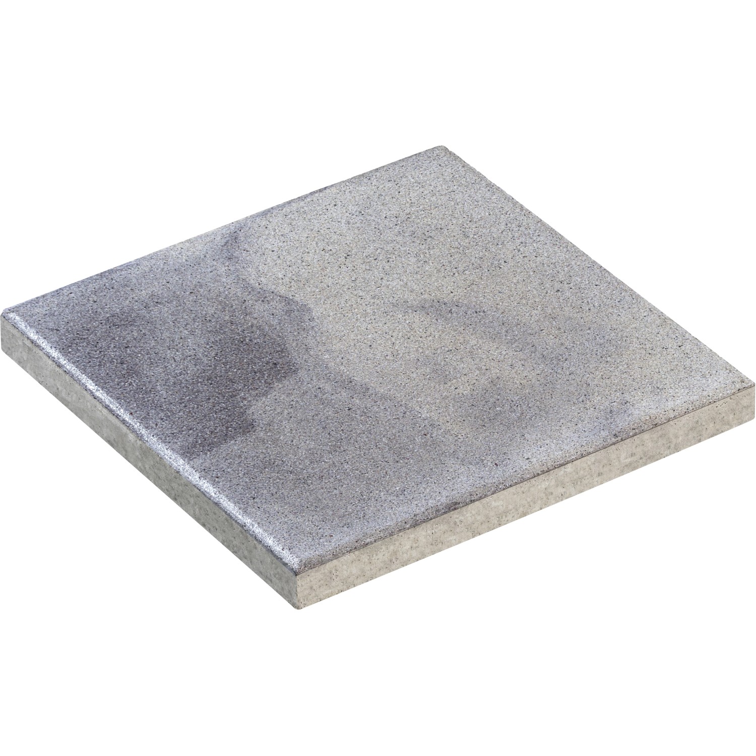 Diephaus Terrassenplatte Nano Tec, weiß-schwarz, 40x40x4 cm, Beton für Terrasse und Gehwege.