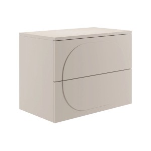 Vente-unique Waschbeckenunterschrank Vutoma Beige 80 cm