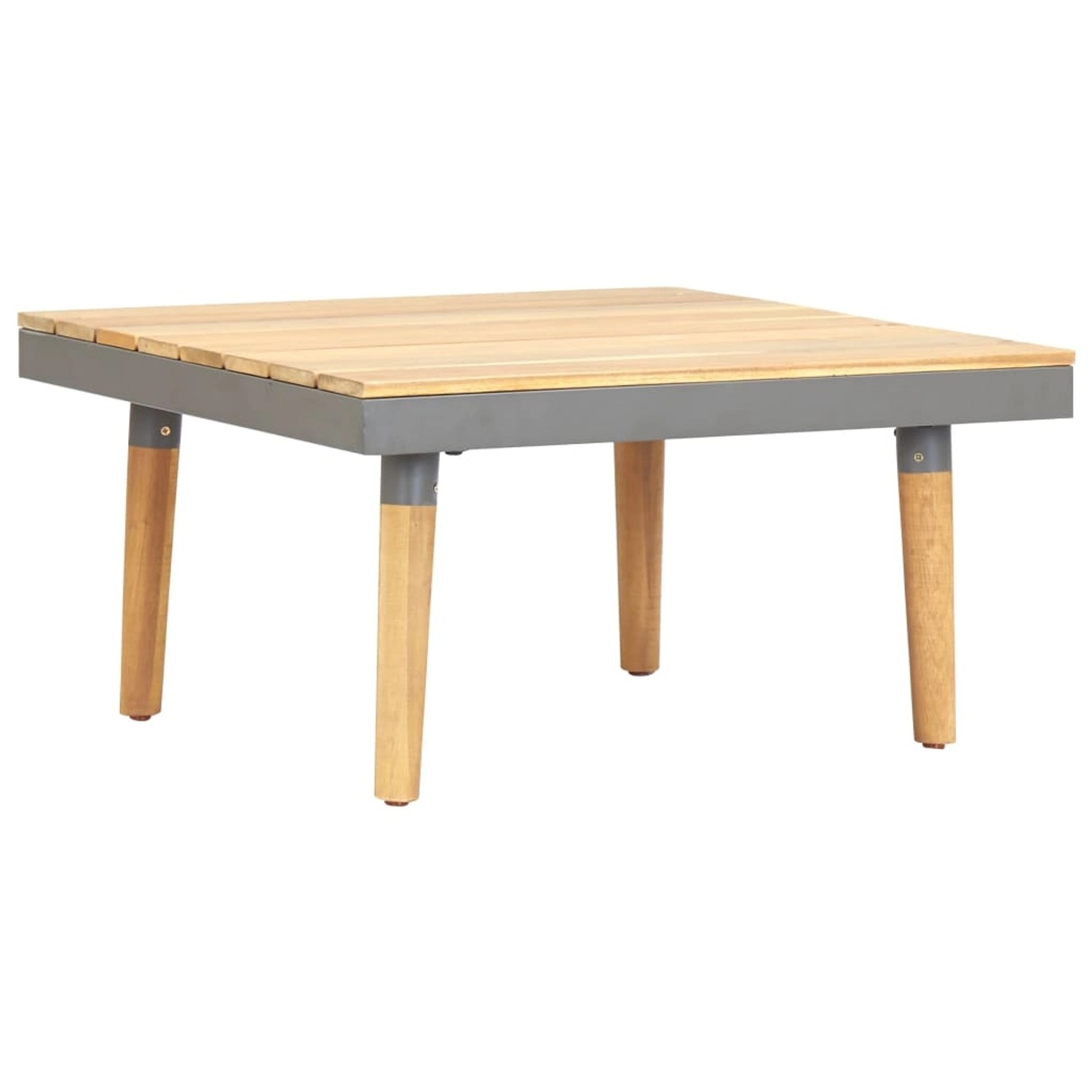 vidaXL Garten-Couchtisch 60x60x31,5 cm Massivholz Akazie 46469 günstig online kaufen