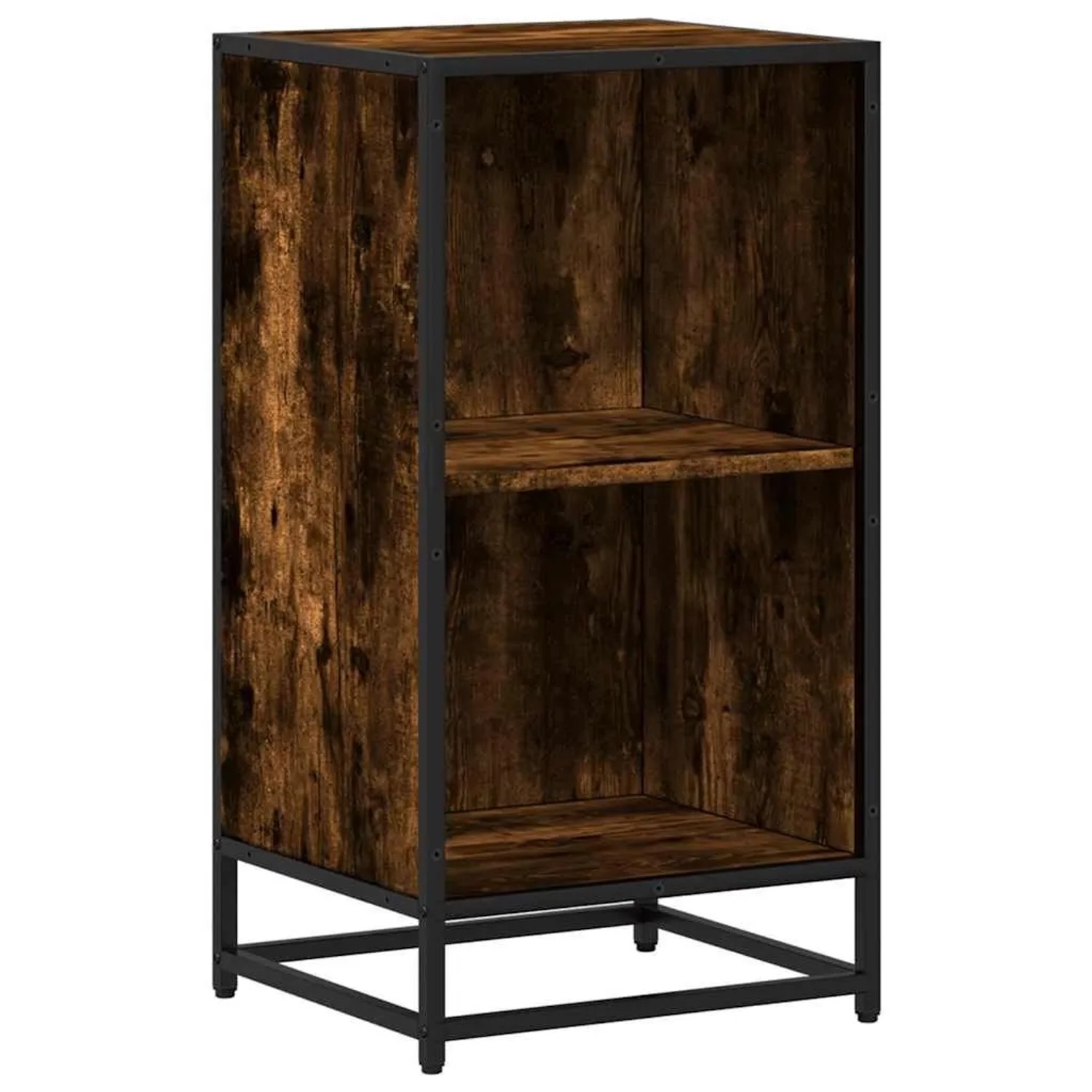 vidaXL Bücherregal Räuchereiche 40x35x76 cm Holzwerkstoff 849096 günstig online kaufen