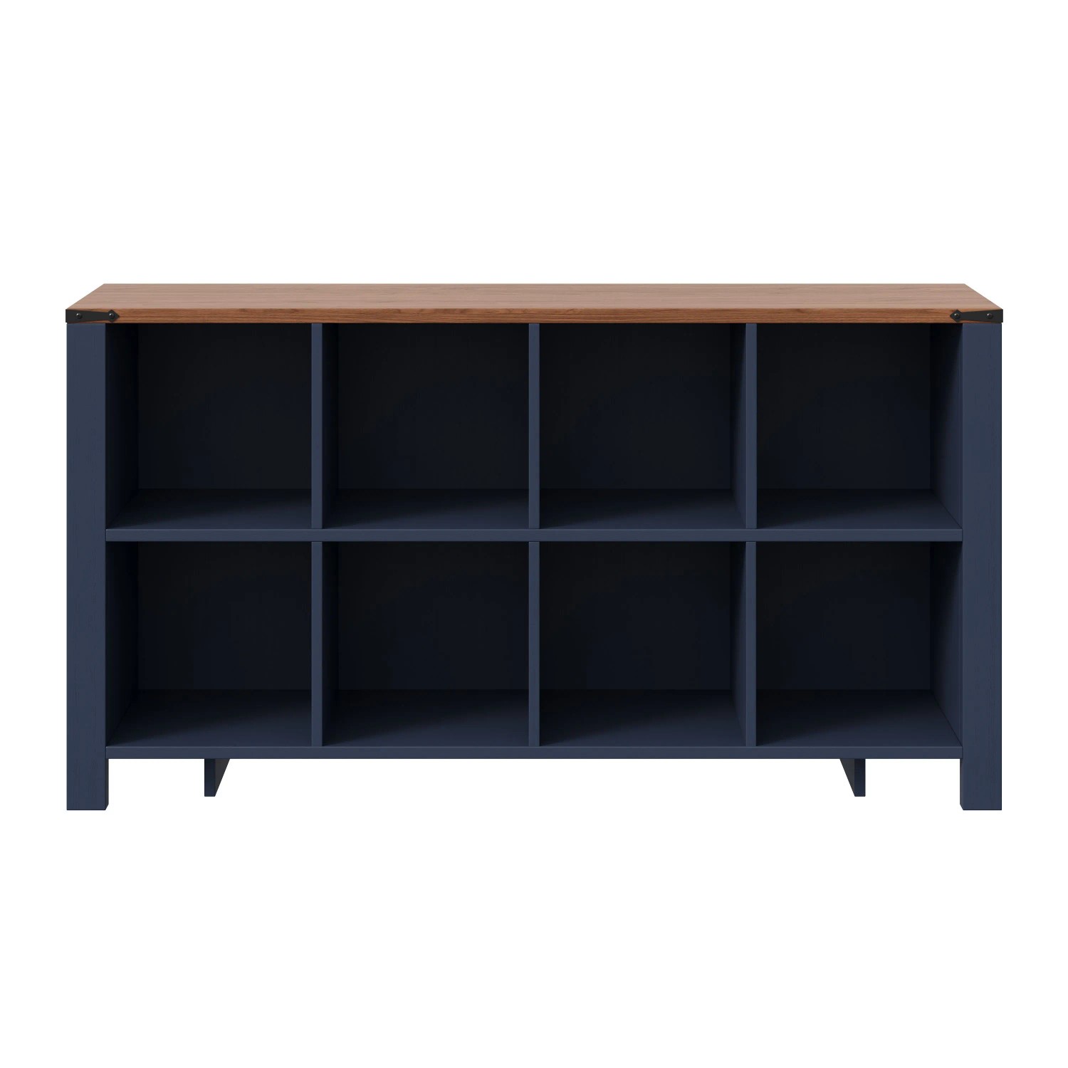 Merax Organizer Regal 140x34x75 cm 8 Staufächer Küche Wohnzimmer Esszimmer