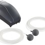 Pontec PondoAir 450 Teichbelüfter-Set mit Pumpe, Schläuchen und Ausströmersteinen.
