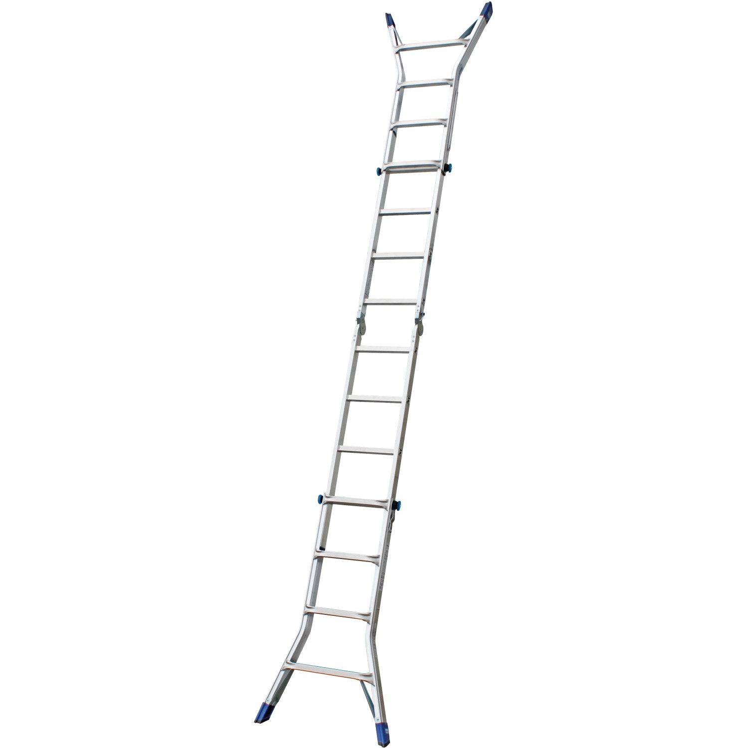 Thumbnail - Krause Gelenk-Teleskopleiter Stabilo 4 x 4 Sprossen 410 cm x 67 cm x 400 cm