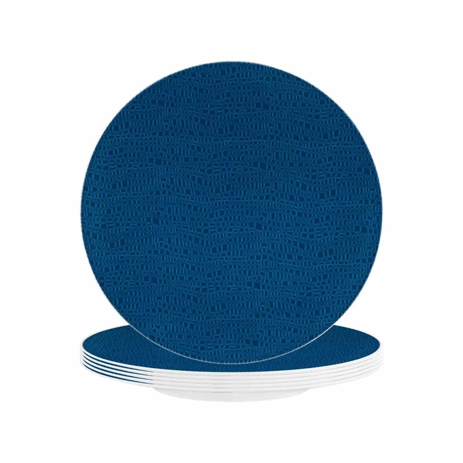 Seltmann Weiden Life Fashion Frühstücksteller 22,5 cm 6er Set Classic Blue
