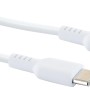 Weißes Schwaiger USB-C Sync- und Ladekabel für Computer & Multimedia.