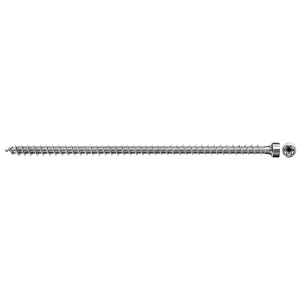 Fischer PowerFull II Holzschraube, 8x260mm, 50 Stk., Zylinderkopf, Vollgewinde