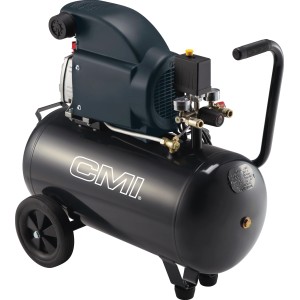 CMI Kompressor C-KPS-1500/50 A, 50 l Tank, mobil und leistungsstark für Heimwerker.