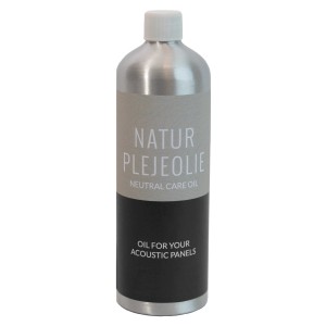 Denpanels Pflegeöl Natur, 500ml Flasche für Akustikpaneele. Zubehör zur Holzpflege.