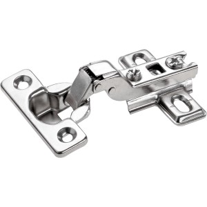 Hettich Mini-Scharnier für Mittelwandanschlag (15-22mm), Möbelbeschlag aus Metall.