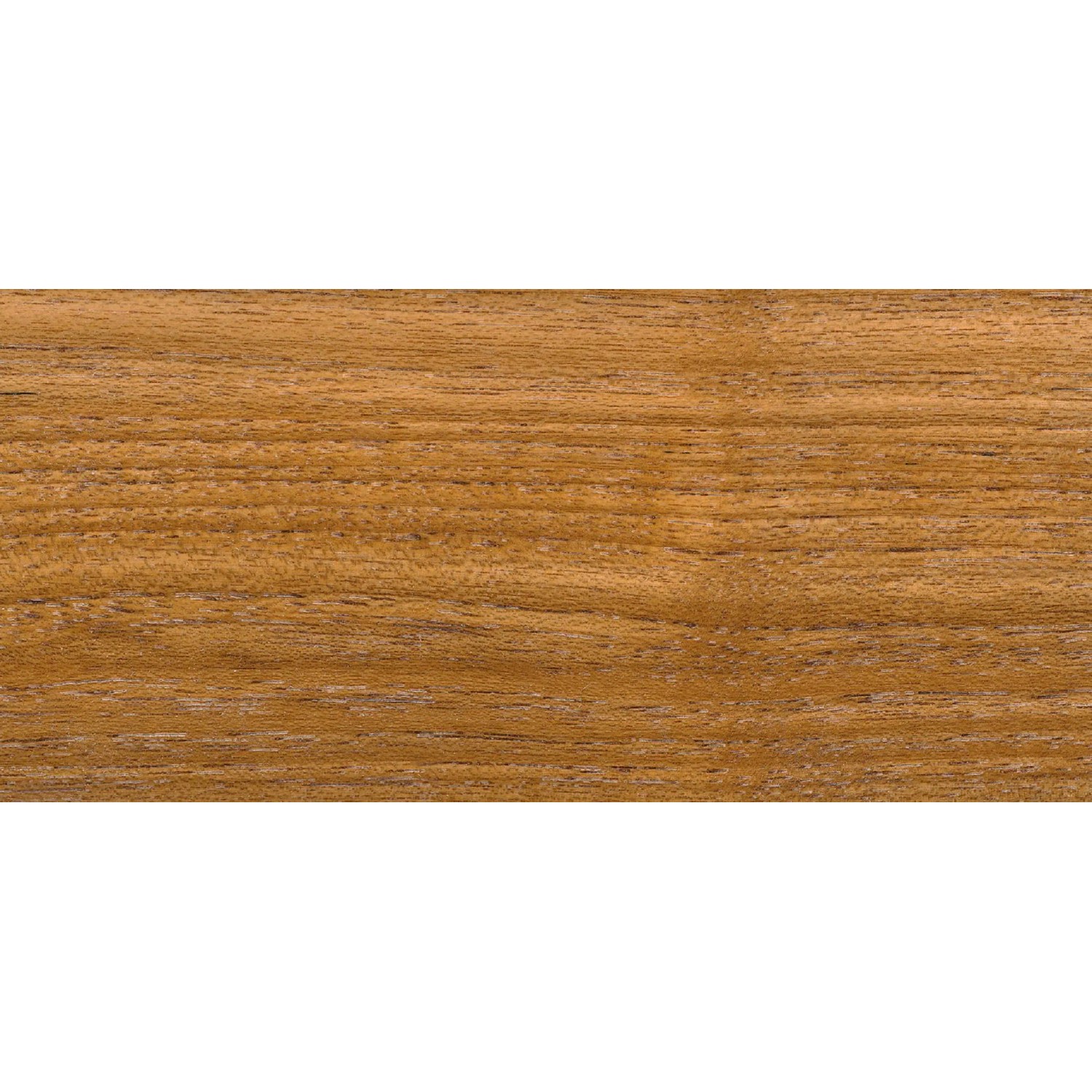 Nahaufnahme von Teakholz, behandelt mit Osmo Holzöl Spezial Teak.
